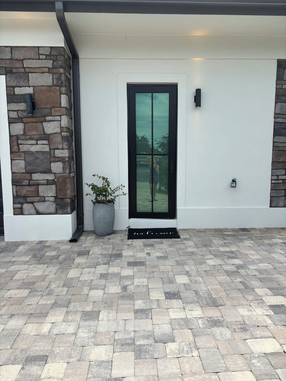 Private entrance door to private suite!