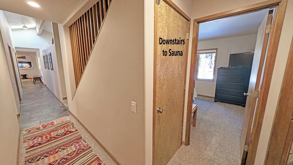 End of the Hallway 2 Bedrooms and Sauna Access