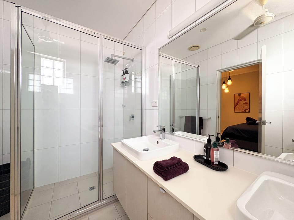 Ensuite with walk in shower