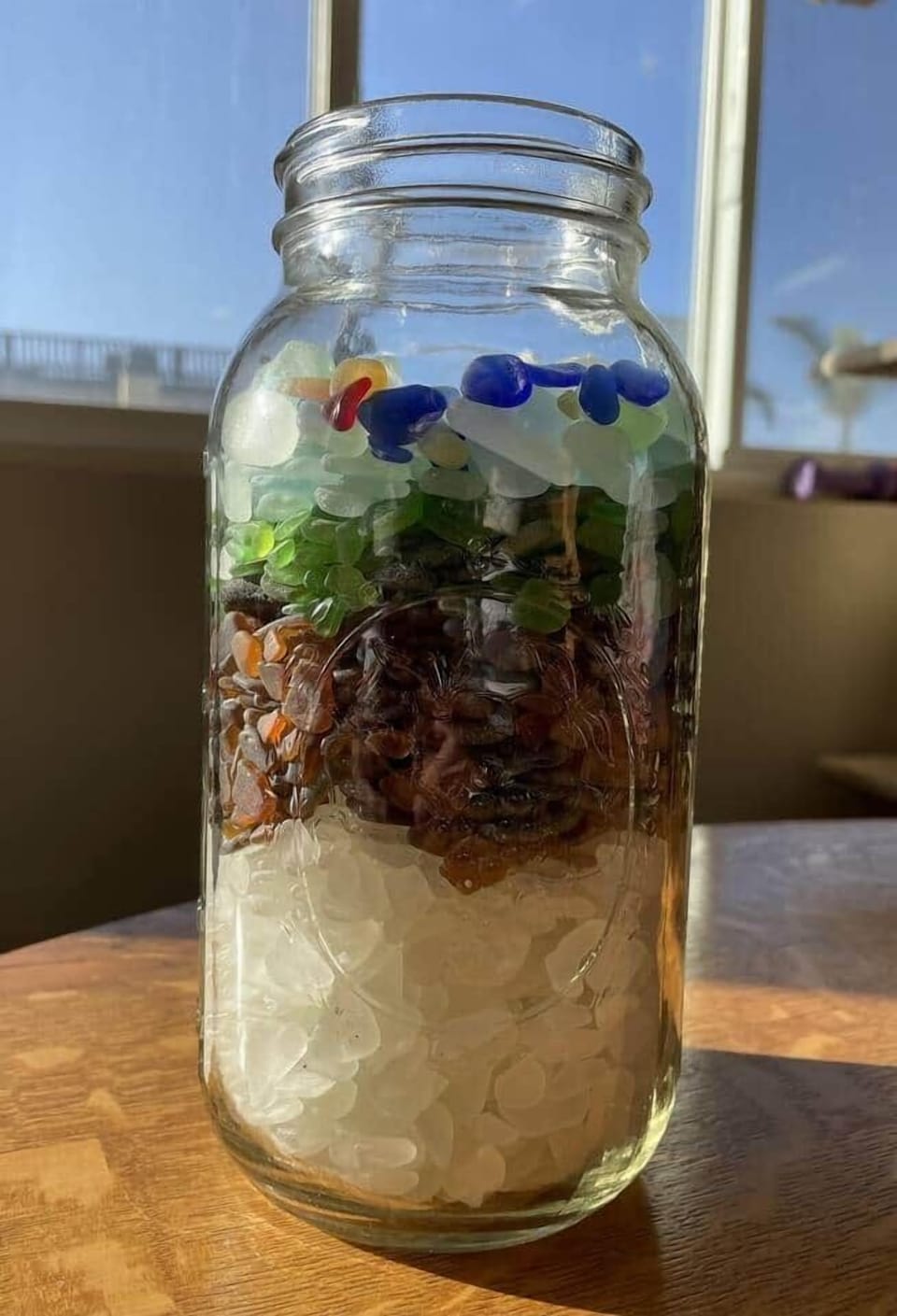 This was one family's one week collection of sea glass