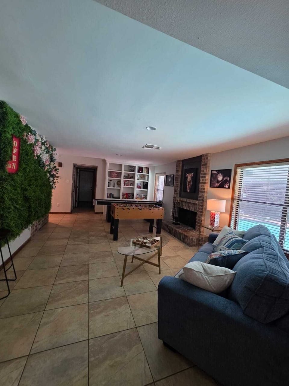 A laid-back living space