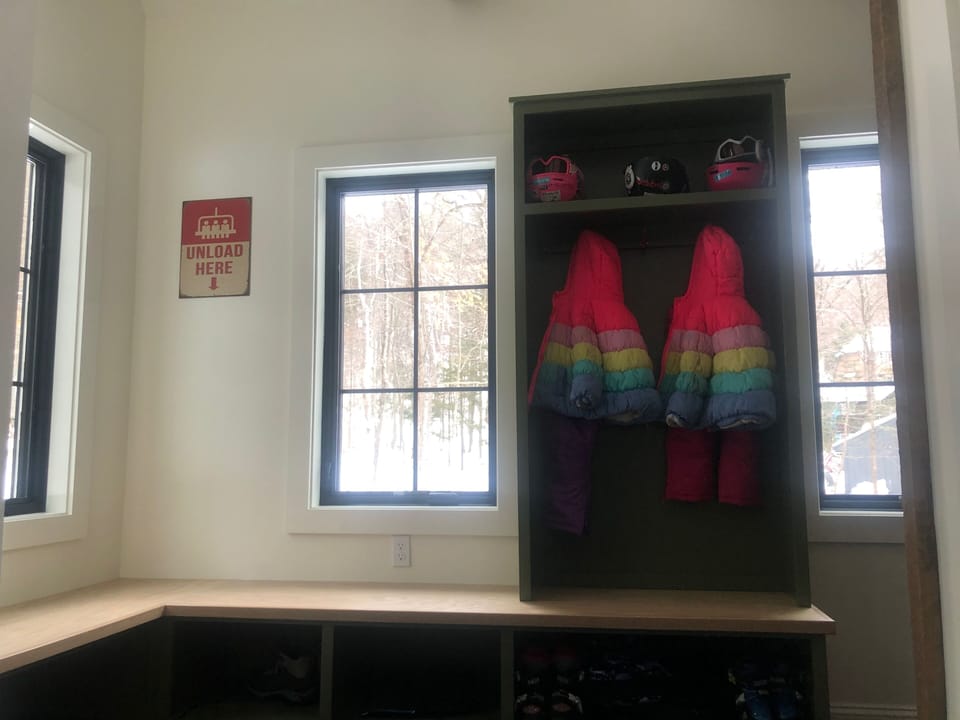 Plenty of space for winter gear.