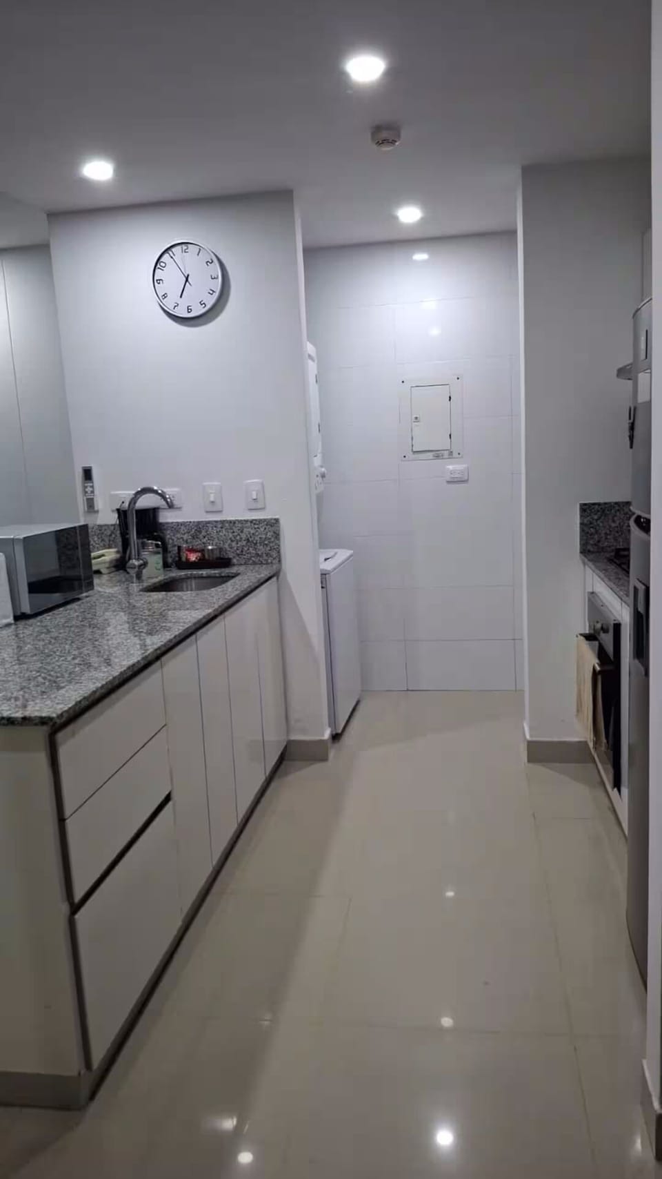 Kitchen - Microwave and Coffee maker