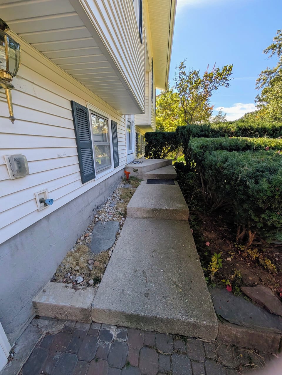 Front steps