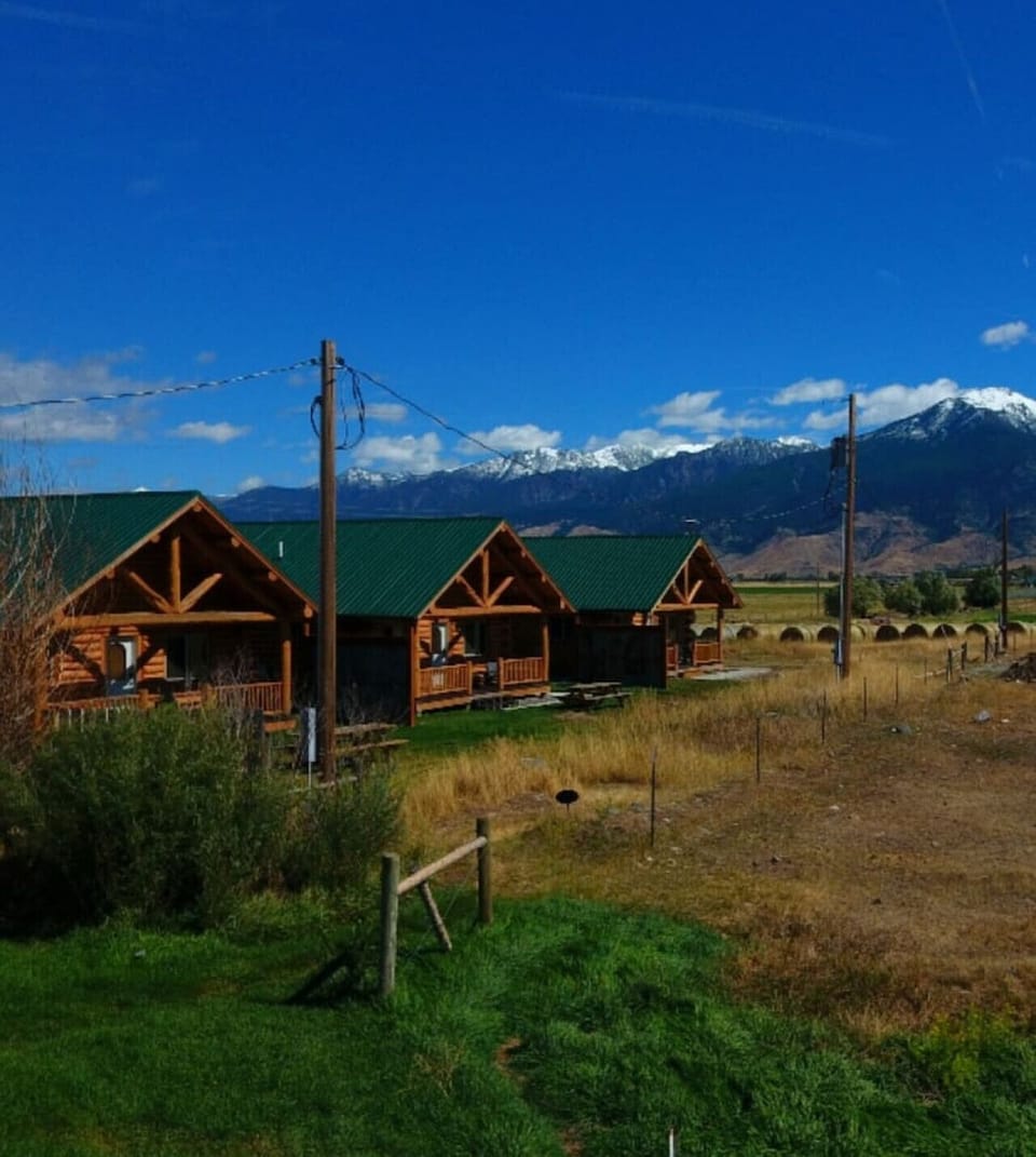 Cabin 3, farthest cabin on the right