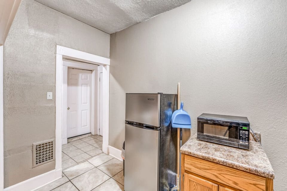 Convenient kitchen setup with essentials ready for use.