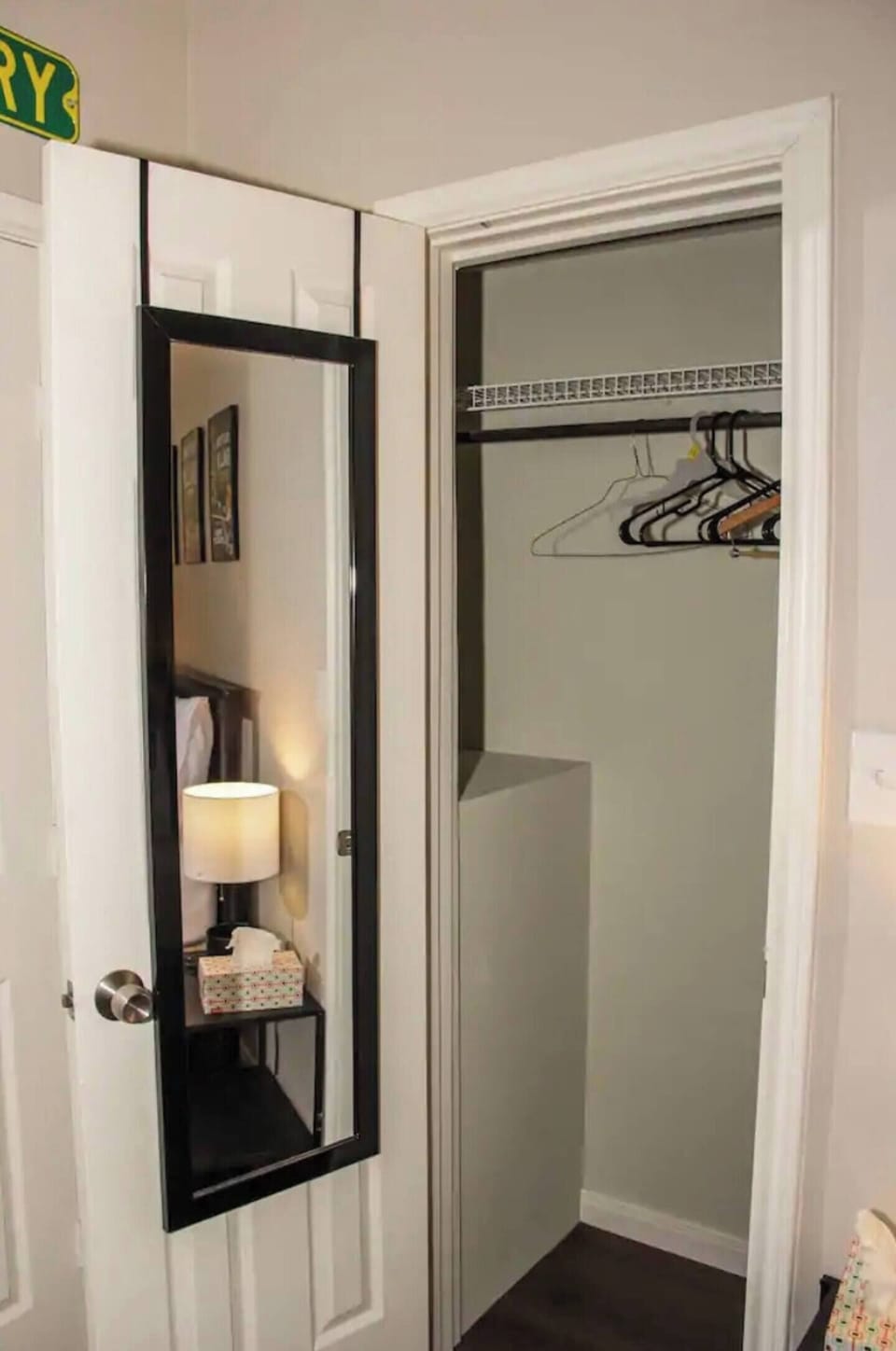 Closet space