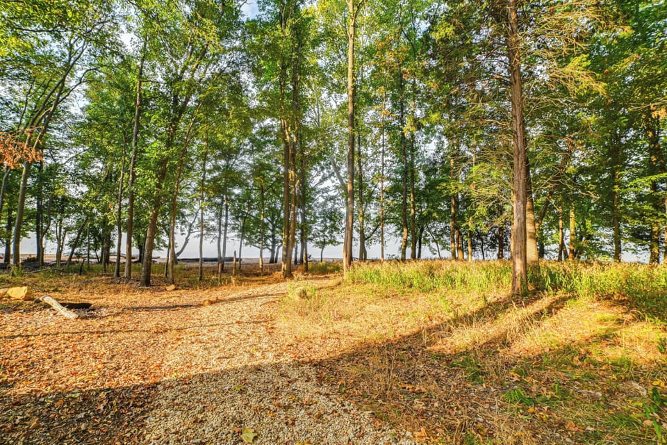 Steps to Lake Barkley