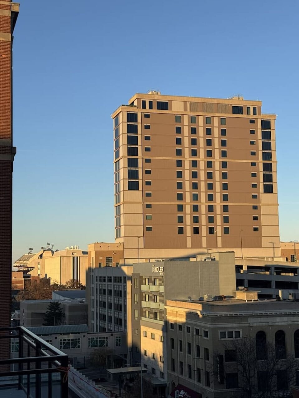 Lincoln skyline views.