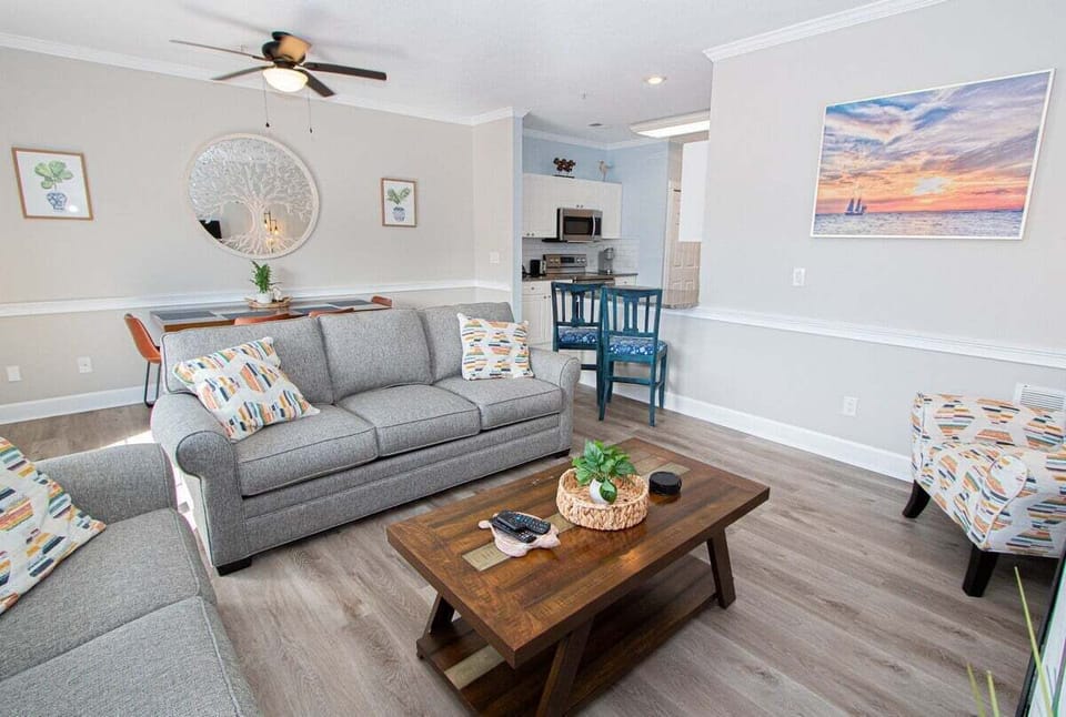 Living, Dinning, Kitchen.