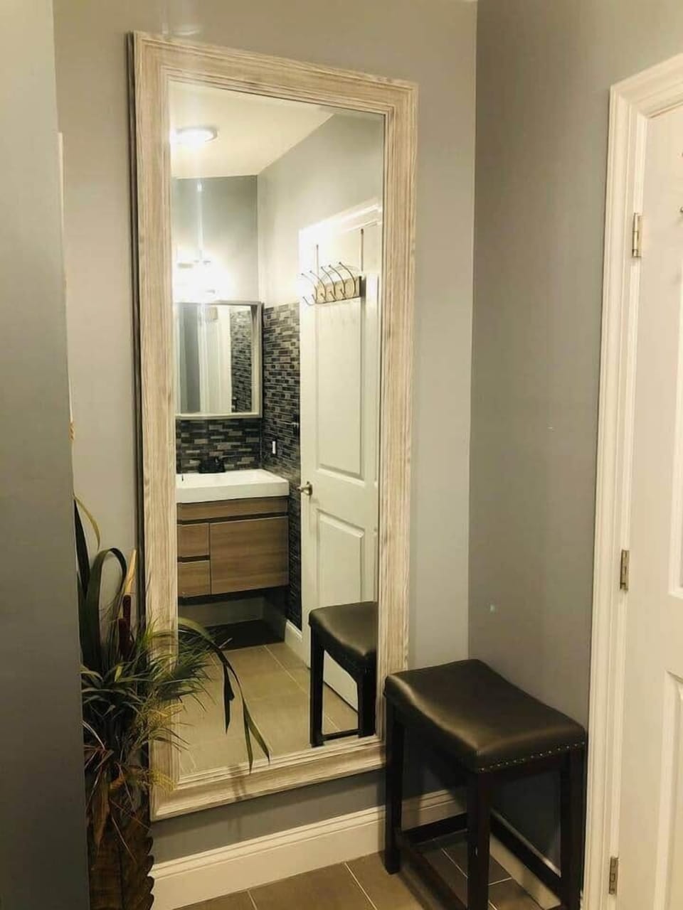 Do a twirl in the full-length mirror before heading out into town