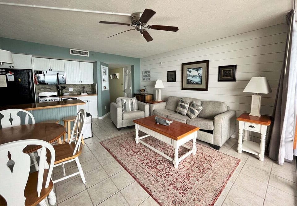 Living, Dinning, Kitchen.