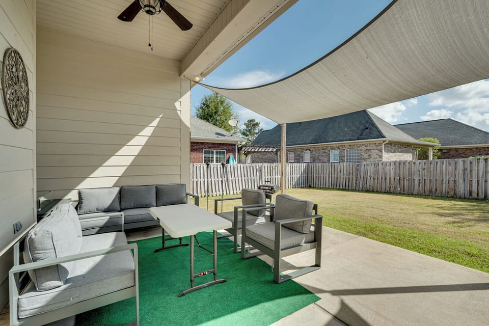 Evans Vacation Rental | 4BR | 3BA | 1 Step Required | 1,820 Sq Ft