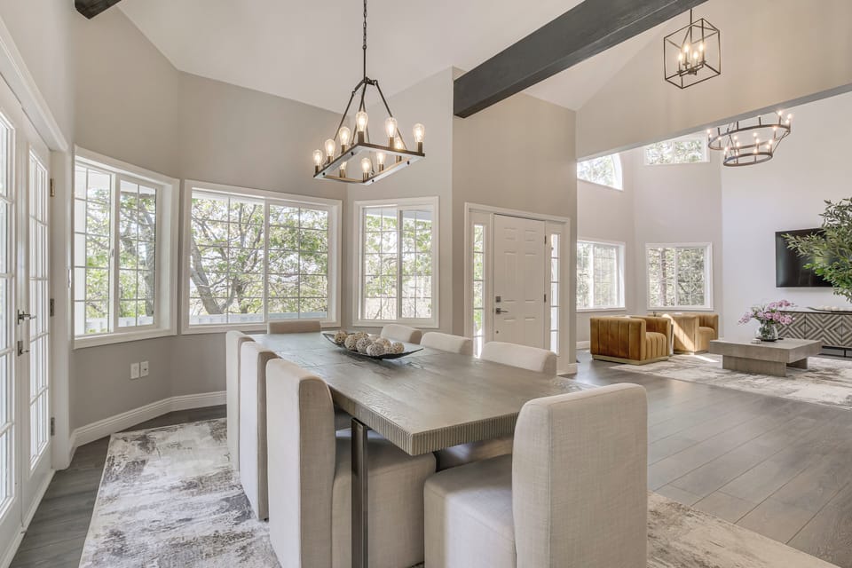 Dining Area | Dishware & Flatware | Main Level