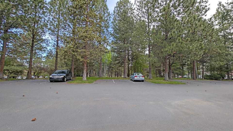 There's plenty of extra parking out front.