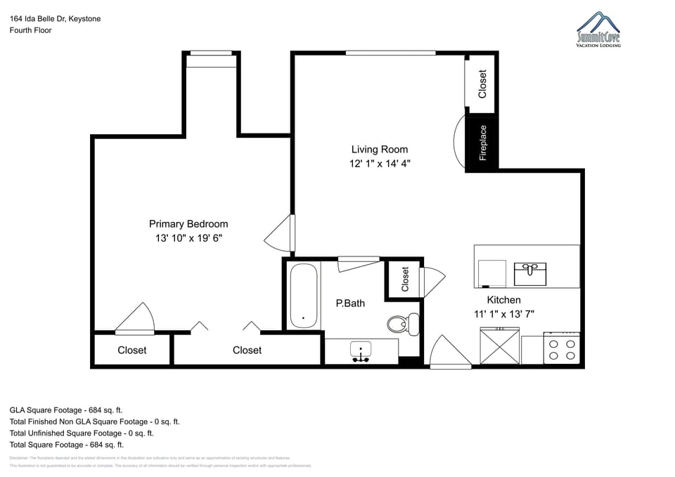Fourth Floor Condo at Black Bear Lodge
