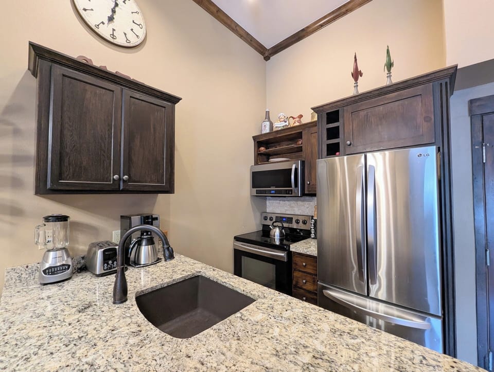 Updated kitchen with Stainless Appliances
