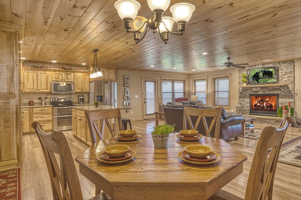 Kitchen/Living room view