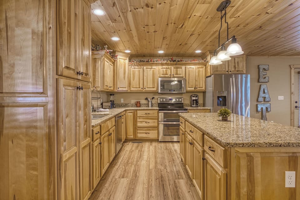 Kitchen on the main floor