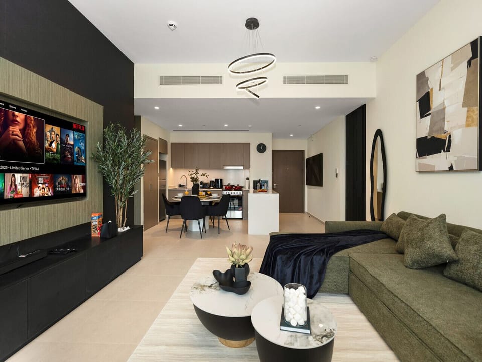 Relax and stream your favorites on the Smart TV
