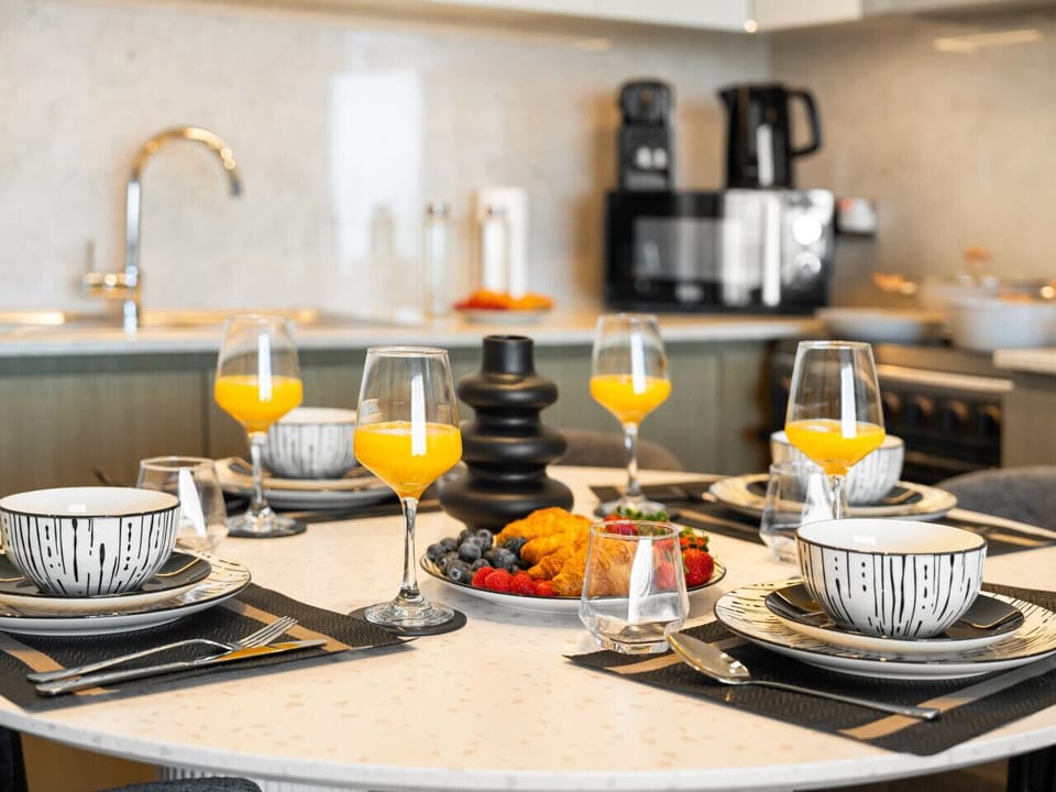 Cozy dining setup for shared meals