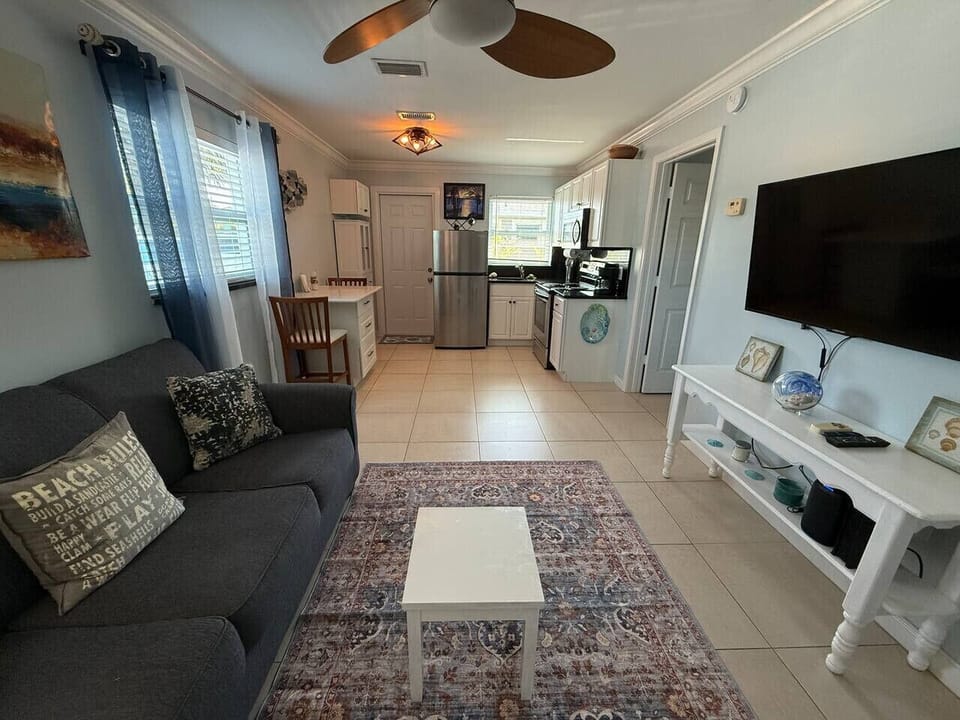Open Kitchen and Dining Area