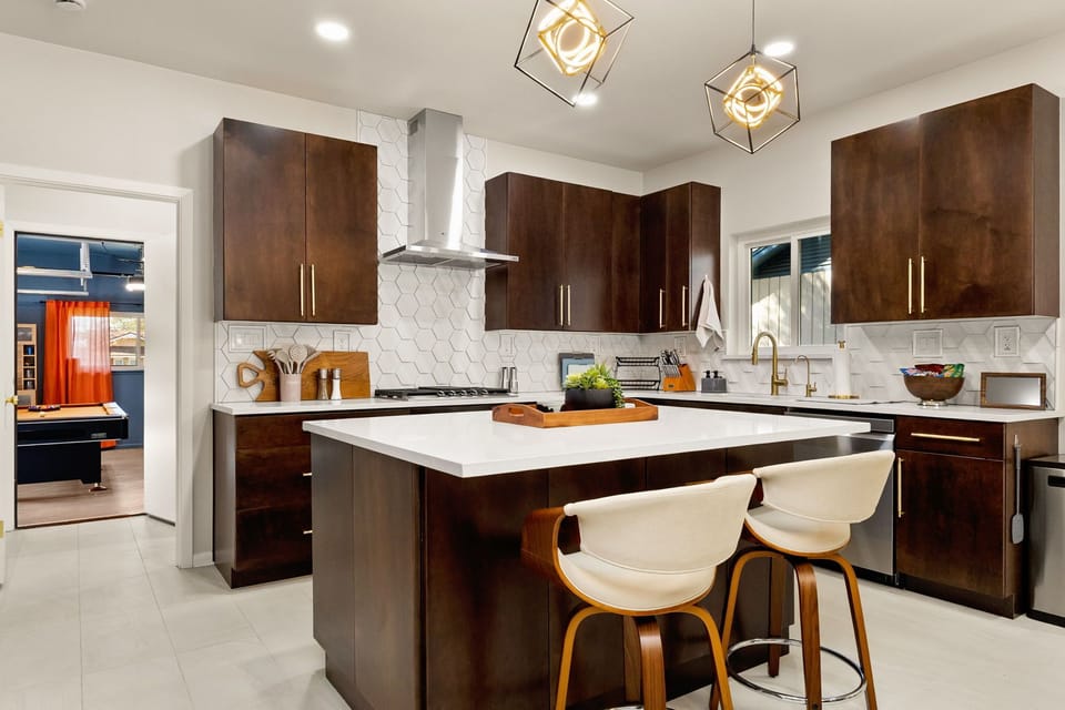 Alternate view of chefs kitchen