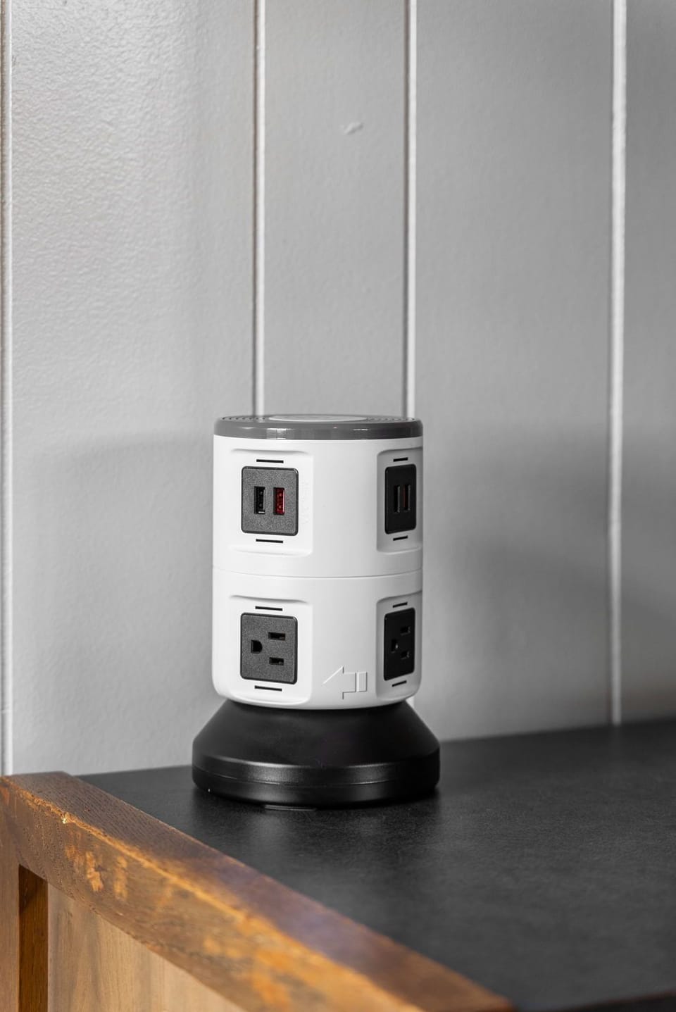 Modern convenience with plenty if charging options at your finger tips. 