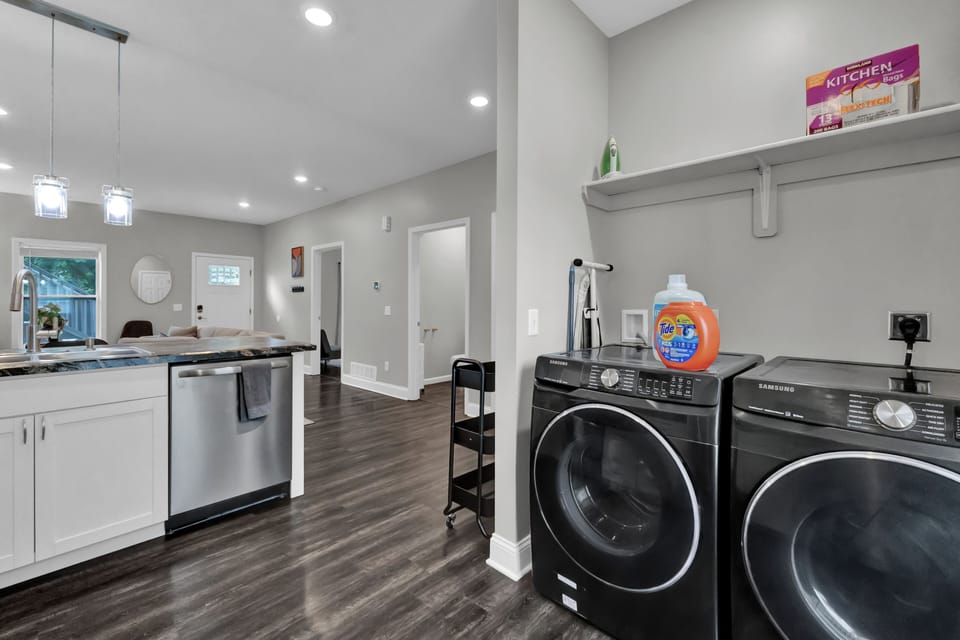 Laundry made easy during your stay