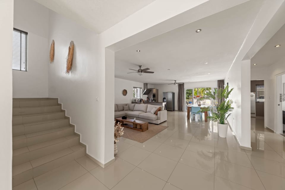 Stairs to the first floor