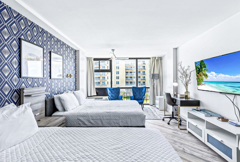 Beautifully decorated studio 411 is one of the nicest units in the entire complex