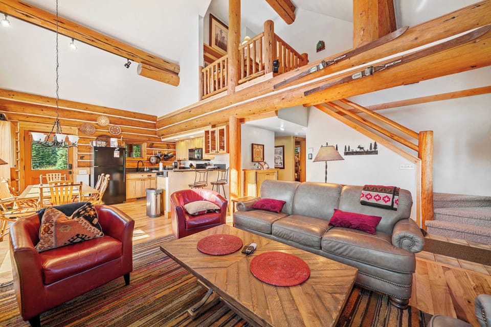 Open-concept living room designed for relaxation