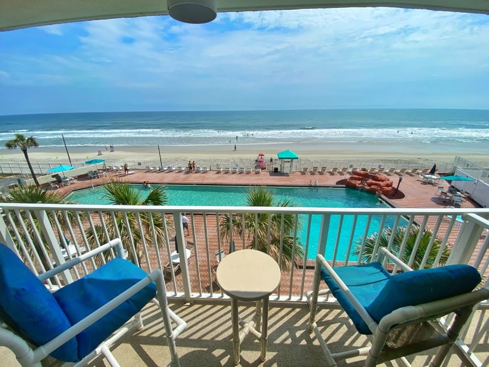 The perfect spot to watch the sunset over the ocean.
