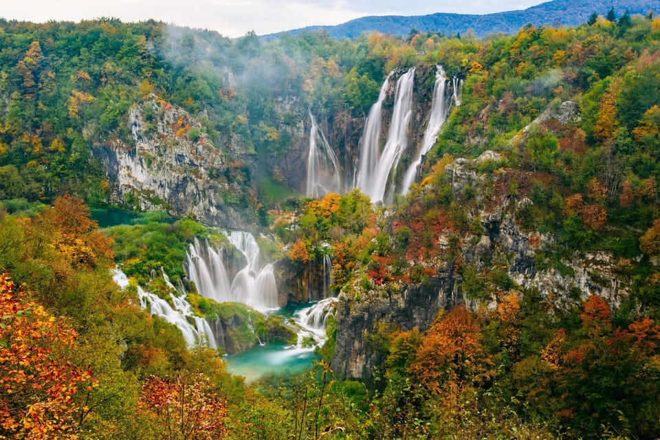 Plitvice Lakes and waterfalls