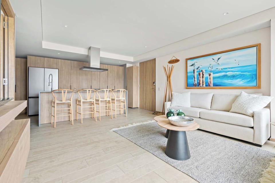 Main living room with sofa.