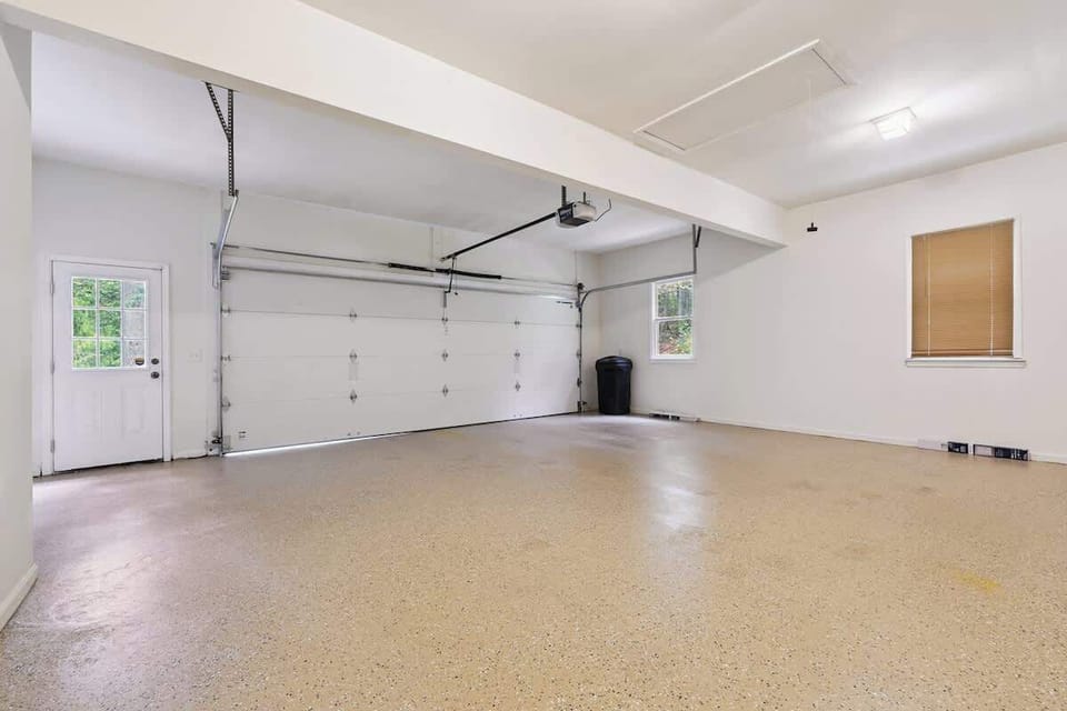Newly updated garage to come and go!