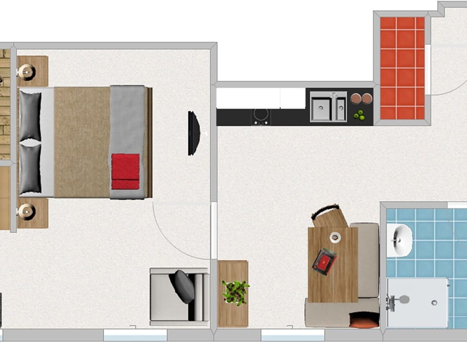 Floor, Apartment, Living Room