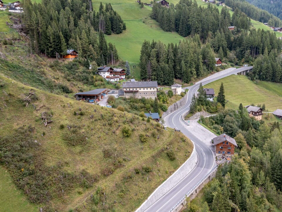 Tree, Road, House, Highland, Landscape, Hill Station, Rural Area, Thoroughfare, Mountain Pass, Village