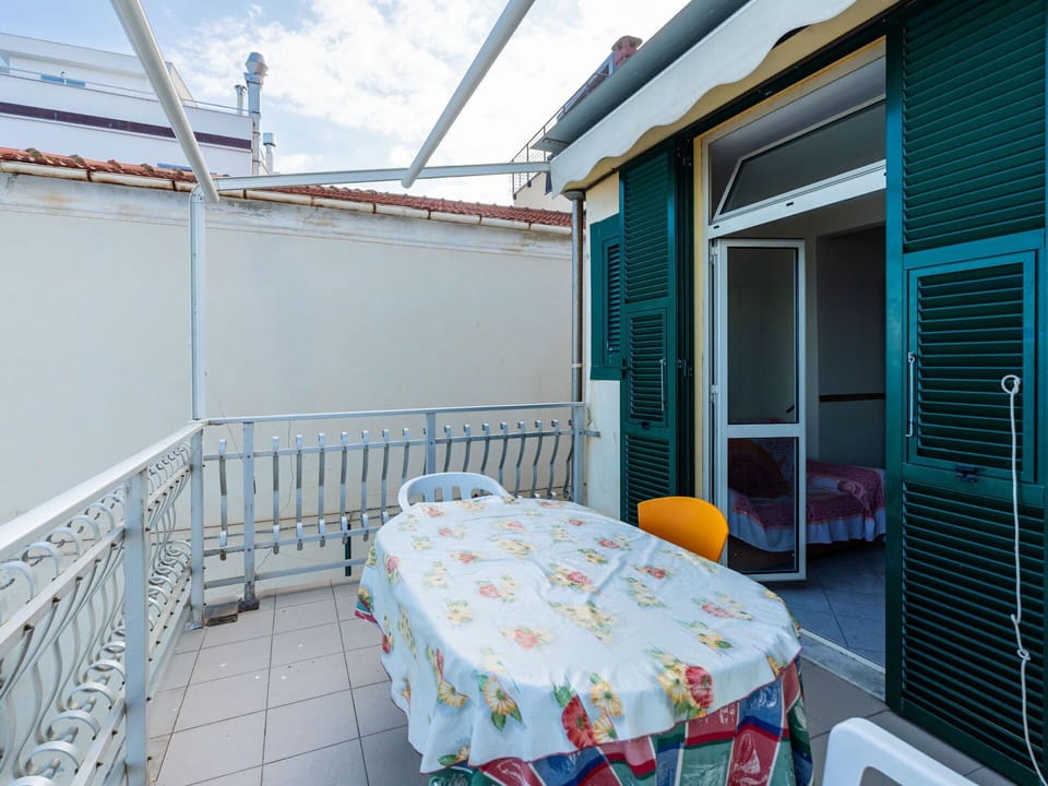 Balcony, Door, Apartment, Paint, Chair, Houseplant