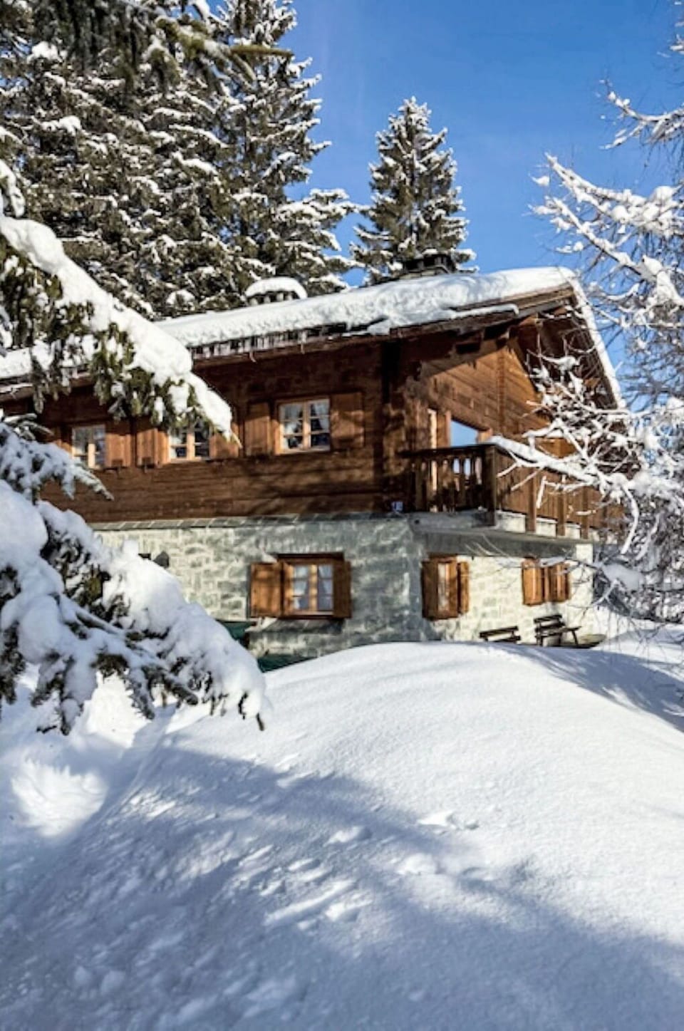 Snow, Winter, House, Cottage, Home, Freezing, Larch, Slope, Hill Station, Log Cabin