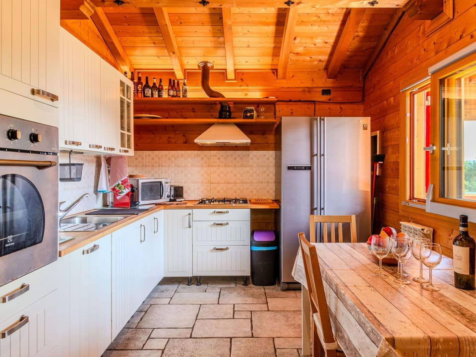 Wood, Interior Design, Flooring, Ceiling, Kitchen, Floor, Major Appliance, Wood Stain, Furniture, Hardwood