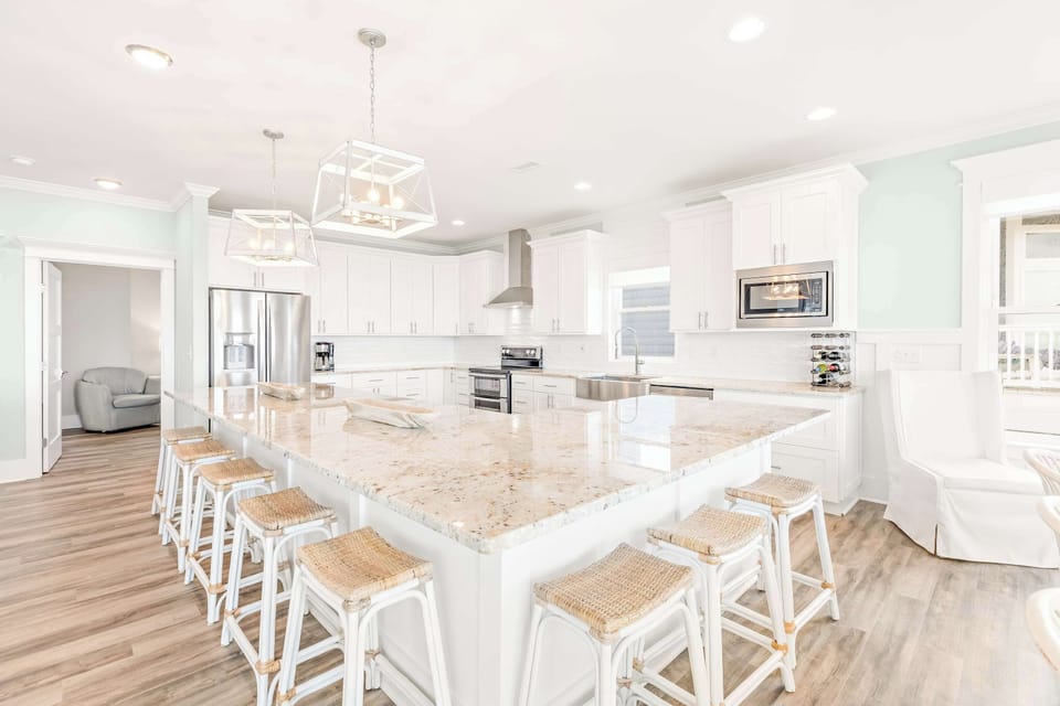 Eat at Bar in Kitchen