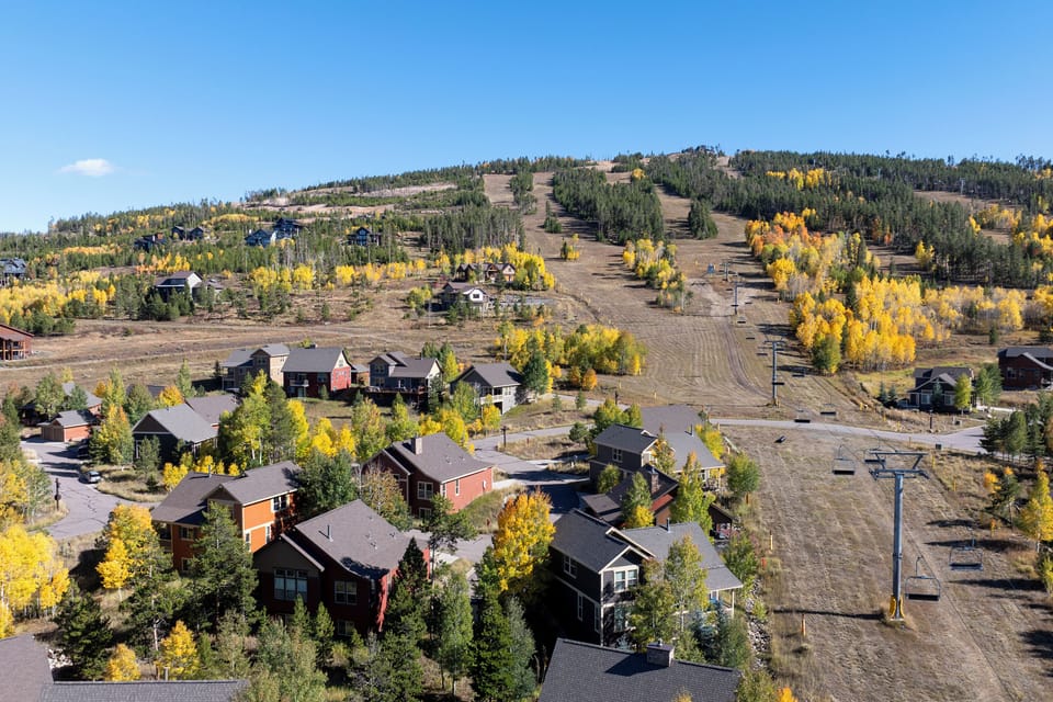 Ariel view of Ski In - Out at Granby Ranch