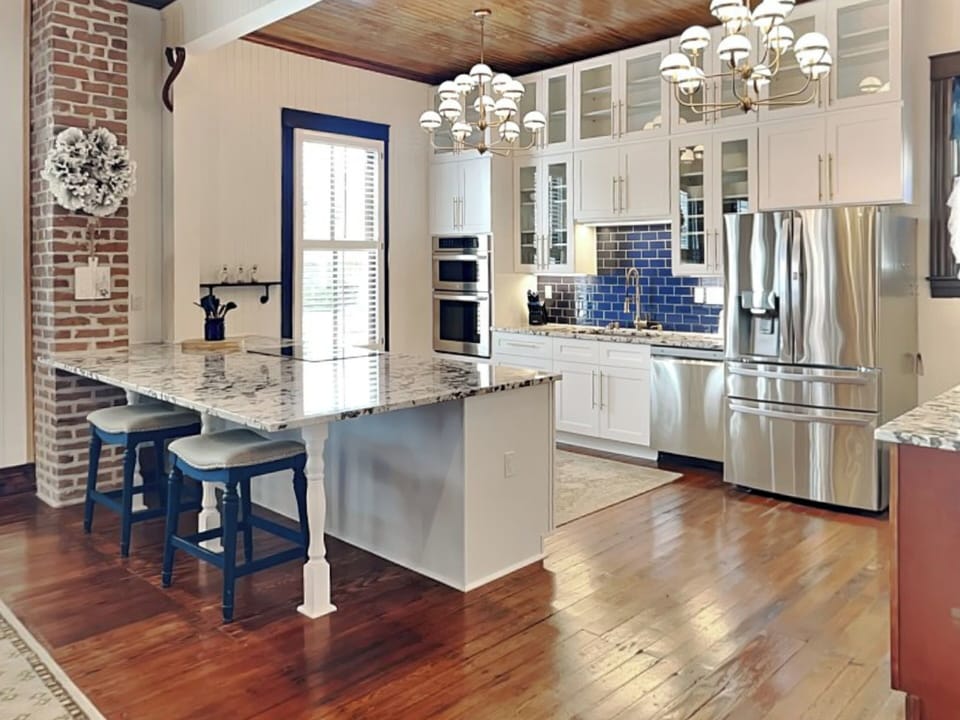 Kitchen - Stainless Appliances, Countertop Seating for 3