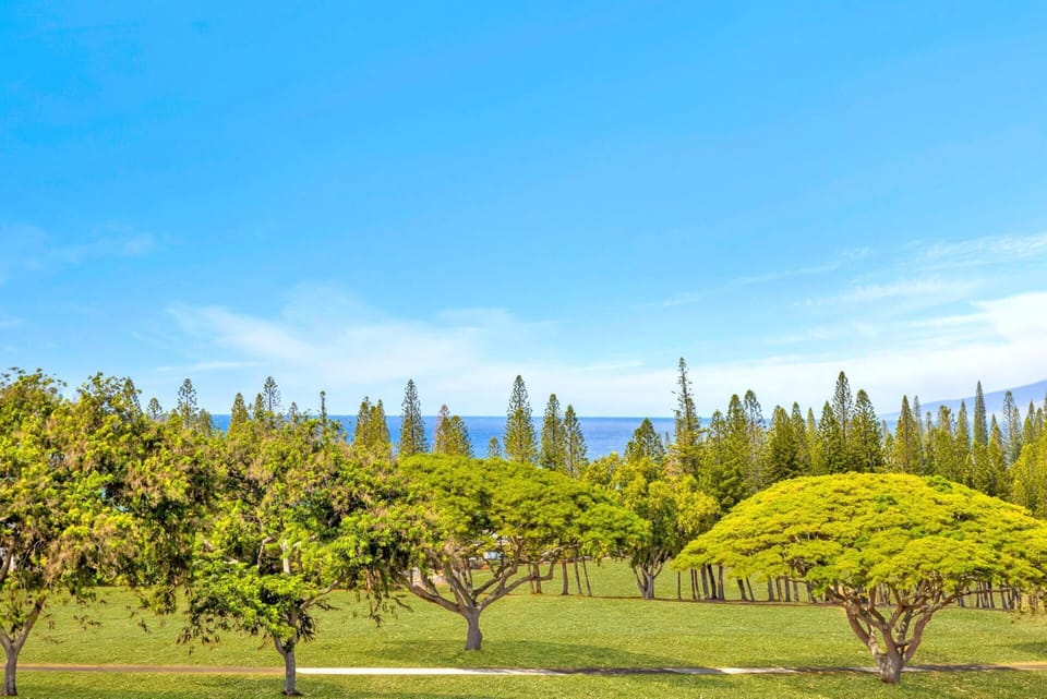 Expansive resort and fairway views from the lanai create a peaceful backdrop for your stay. KGV-18T4