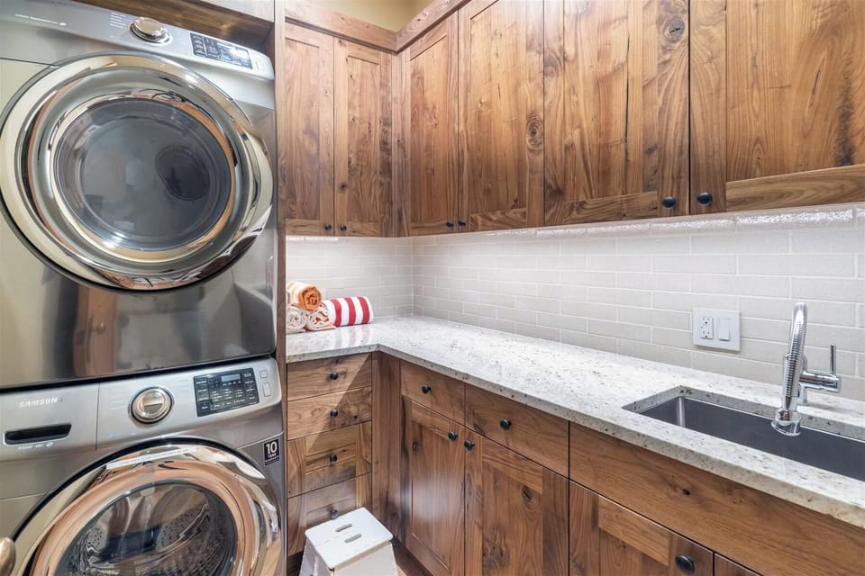Laundry Room - Full sized laundry room with washer and dryer