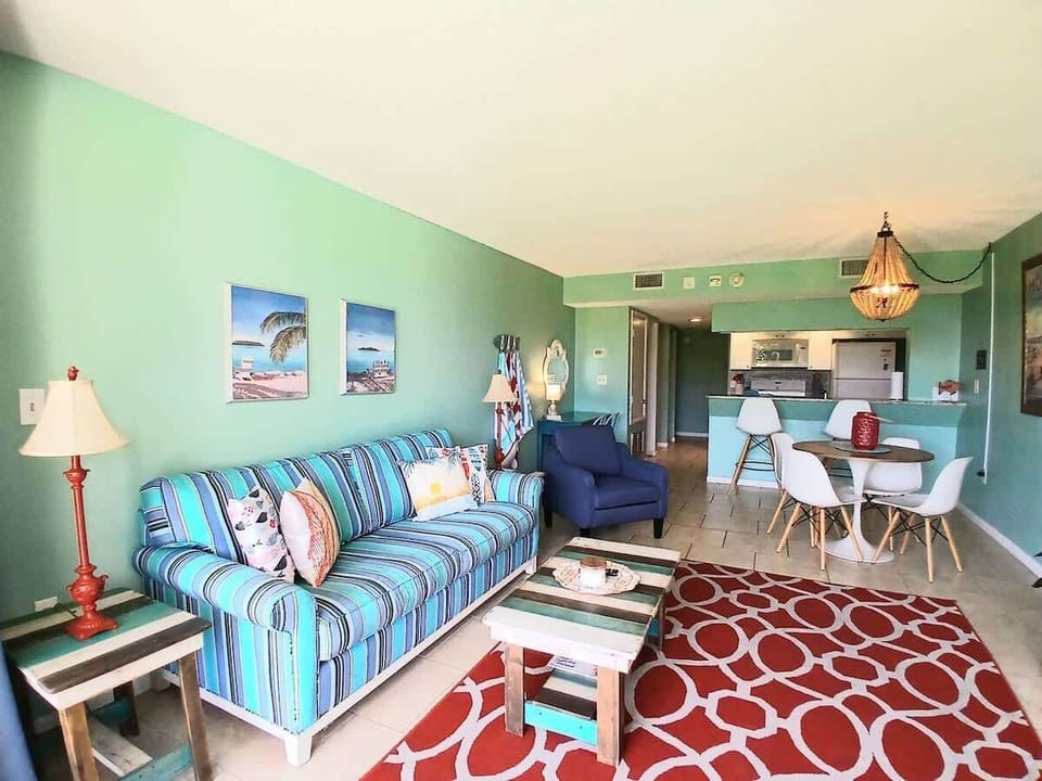 Living Room with Sofa Sleeper