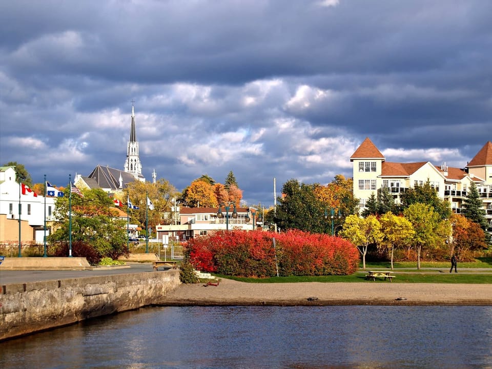 La belle ville de Magog