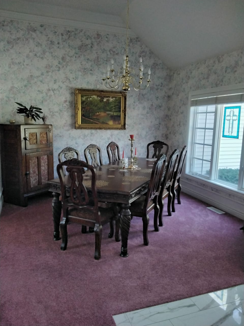 Upstairs dining room 