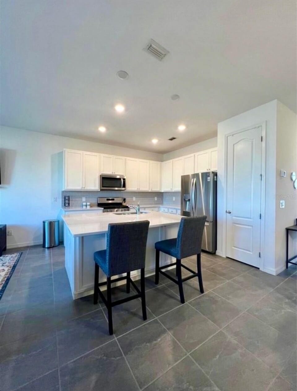 Kitchen Island with Stool